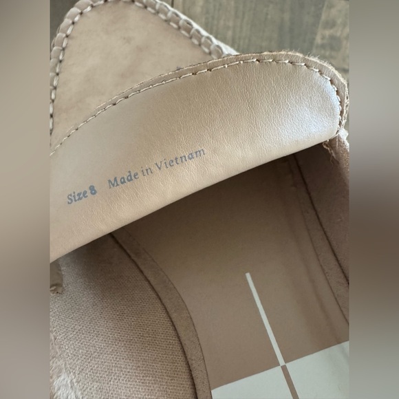 Dolce Vita Havan Loafer Mule, Size 8, Camel Suede - Picture 6 of 8